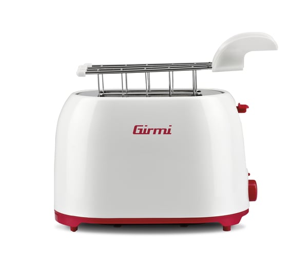 Girmi TP10 7 2 skive(r) 750 W Rød, Hvid