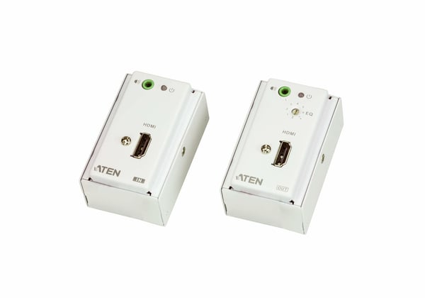 ATEN VE807-AT-G AV-signaalin jatkaja AV-lähetin ja -vastaanotin Valkoinen