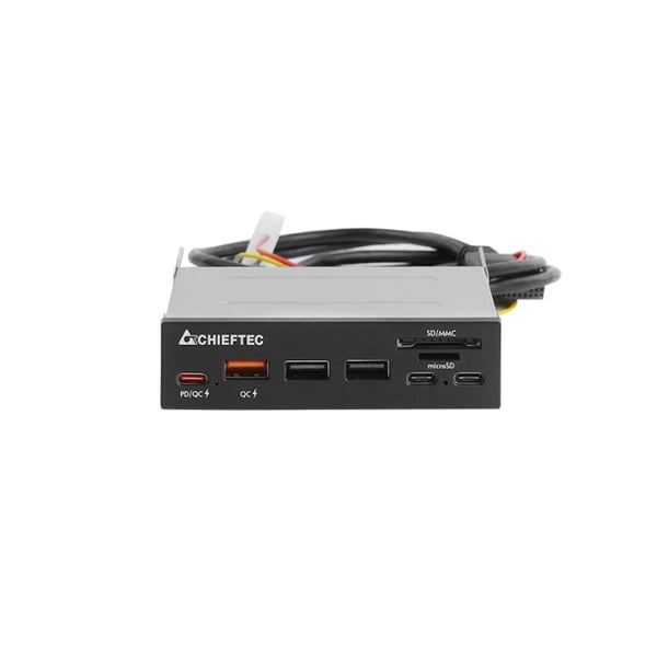 Chieftec CRD-908H kortläsare USB 3.2 Gen 1 (3.1 Gen 1) Intern Svart
