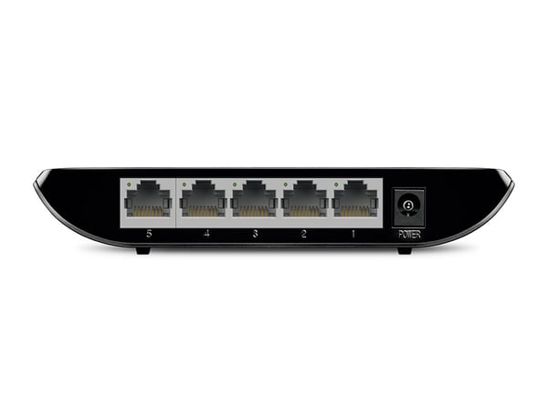 TP-Link TL-SG1005D verkkokytkin Hallitsematon Gigabit Ethernet (10/100/1000) Musta