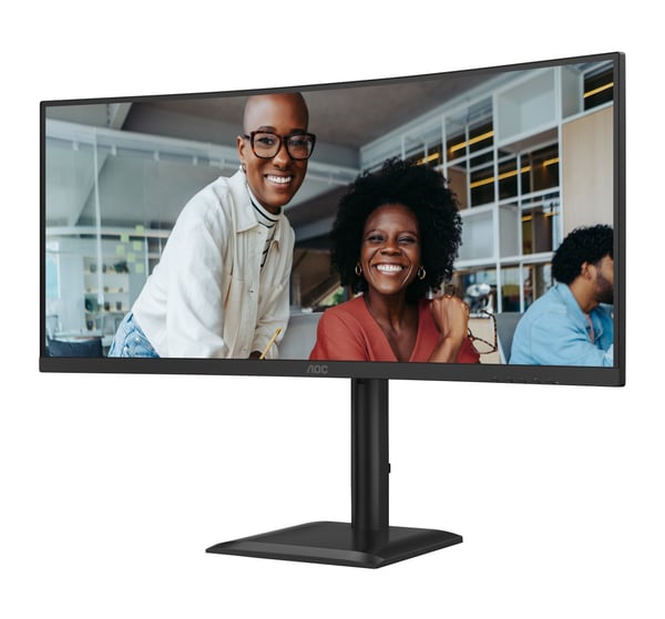 AOC CU34E4C tietokoneen litteä näyttö 86,4 cm (34") 3440 x 1440 pikseliä Musta