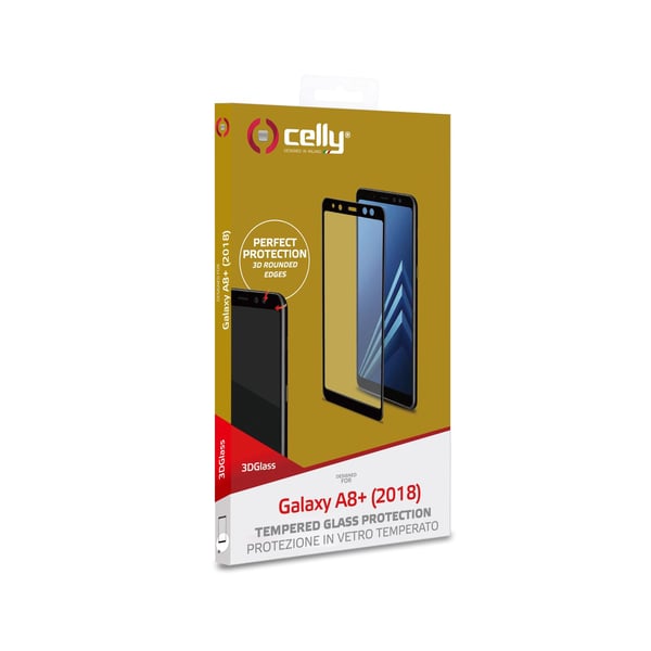 Celly 3D Glass Klar skærmbeskytter Samsung 1 stk
