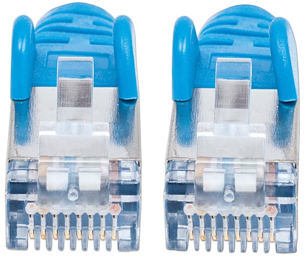 Intellinet 15m Cat6 S/FTP nätverkskablar Blå S/FTP (S-STP)