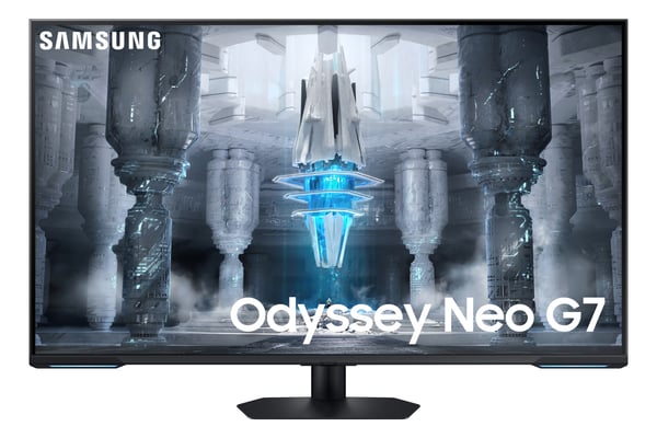 Samsung S43CG700NU computerskærm 109,2 cm (43") 3840 x 2160 pixel 4K Ultra HD LED Sort, Hvid