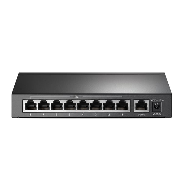 TP-Link TL-SF1009P nätverksswitchar Ohanterad Fast Ethernet (10/100) Strömförsörjning via Ethernet (PoE) stöd Svart