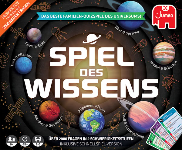 Jumbo Spiel des Wissens Original