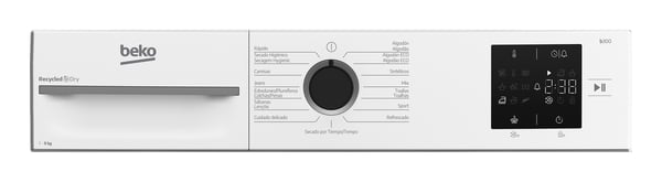 Beko BM3T39220WB tørretumbler Fritstående Front-læsning 9 kg Hvid