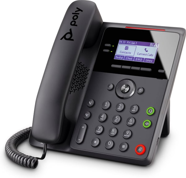 Poly Edge B10 - VoIP-telefon med nummerpresentation/samtalsväntning