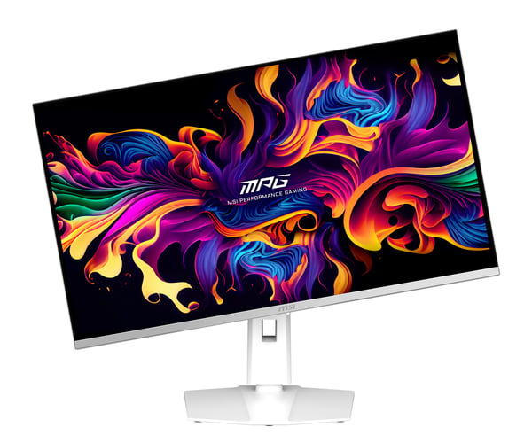 MSI MPG 321URXW QD-OLED computerskærm 80 cm (31.5") 3840 x 2160 pixel 4K Ultra HD Hvid