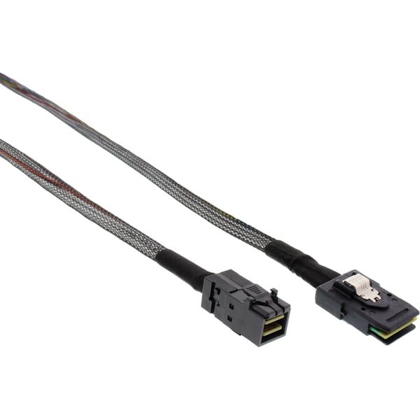 InLine 27628A Serial Attached SCSI (SAS)-kabel 0,5 m Sort