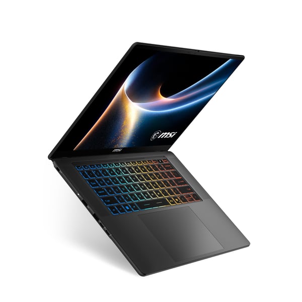 MSI Stealth 16 AI+ B3WH-002FR Copilot+ PC Intel Core Ultra 9 386H Kannettava tietokone 40,6 cm (16") Quad HD+ 32 GB DDR5-SDRAM 1 TB SSD NVIDIA GeForce RTX 5070 Ti Laptop GPU Wi-Fi 7 (802.11be) Windows 11 Home Musta