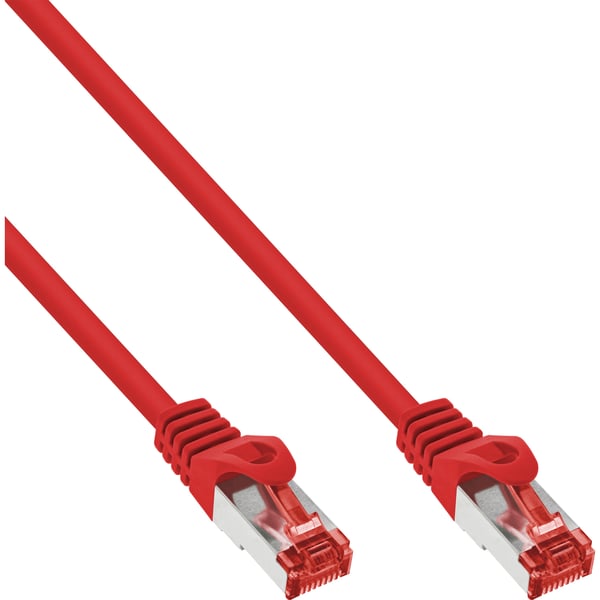 InLine 76403R netværkskabel Rød 3 m Cat6 S/FTP (S-STP)