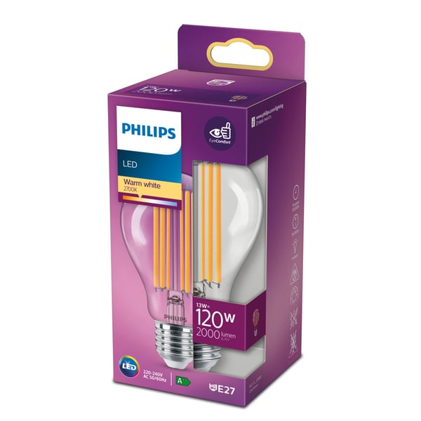 Philips Hehkulankalamppu, kirkas 120W A67 E27