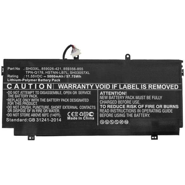CoreParts MBXHP-BA0253 laptop reservedel Batteri CoreParts MBXHP-BA0253 laptop reservedel Batteri