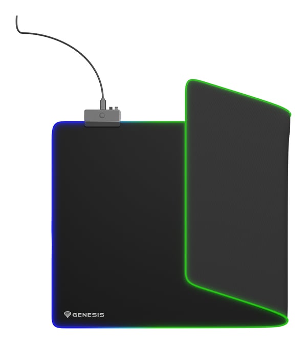 GENESIS Boron 500 XXL RGB Gaming musemåtte Sort