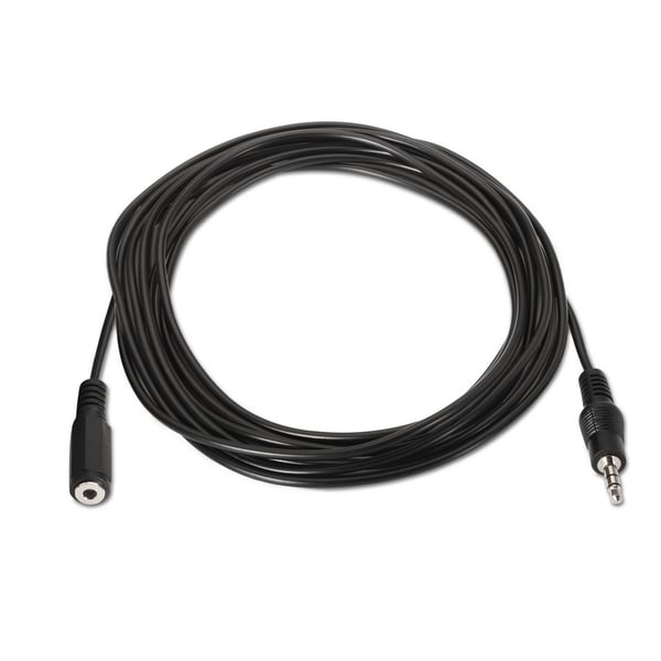 AISENS A128-0146 lydkabel 3,5 m 3.5mm Sort