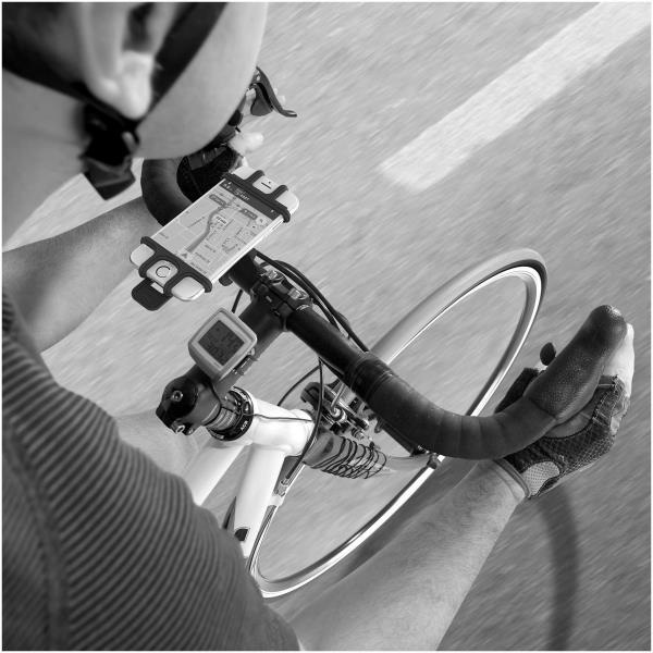 Celly Easy Bike Passiv hållare Mobiltelefon / smartphone Svart