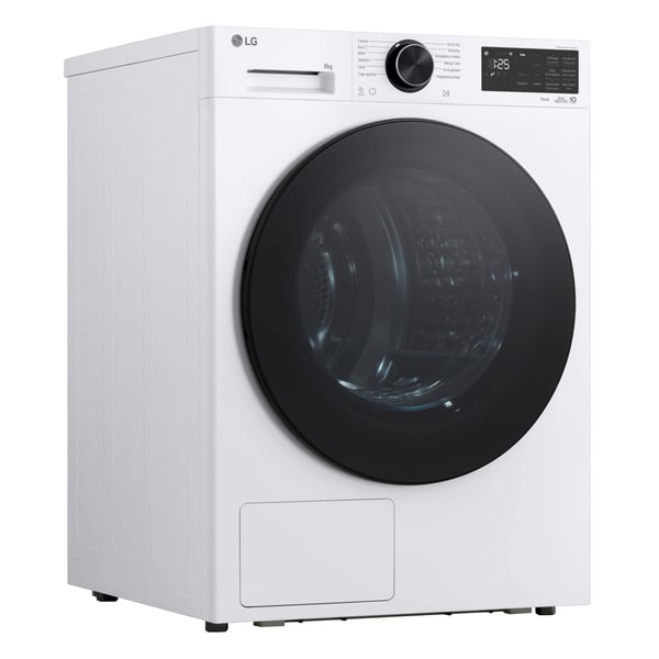 LG RHX7010TLB tørretumbler Fritstående Front-læsning 10 kg Hvid