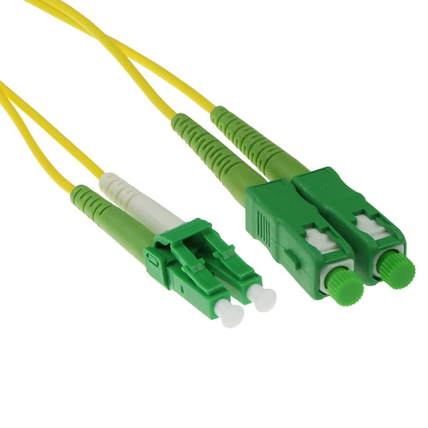 ACT RL2710 InfiniBand och fiberoptisk kabel 10 m LC SC Grön, Gul