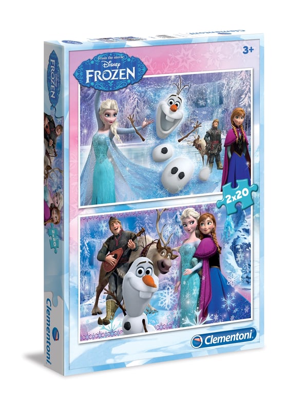 Clementoni Frozen Pussel 40 styck Tecknade serier