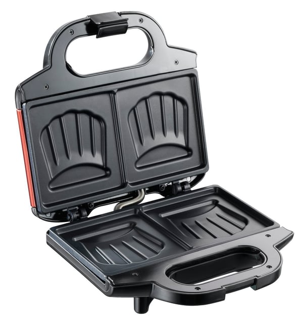 Moulinex SM180811 sandwichtoaster 650 W Sort, Rød