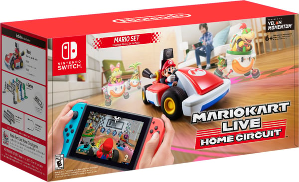 Nintendo Mario Kart Live: Home Circuit Mario Set radiostyrd modell Bil Elmotor