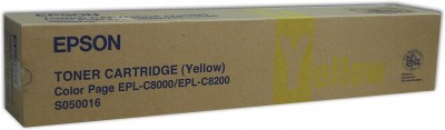 Epson EPL-C8000-väriainekasetti keltainen 6k