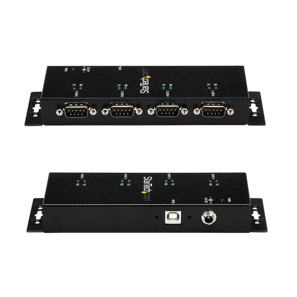 StarTech.com 4-portars USB till seriell RS232-adapterhubb
