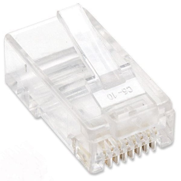 Techly IWP-JAR-C6RTY liitinjohto RJ45 Läpinäkyvä