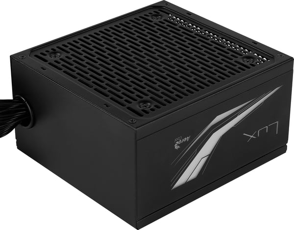 Aerocool LUX RGB 650M virtalähdeyksikkö 650 W 20+4 pin ATX Musta