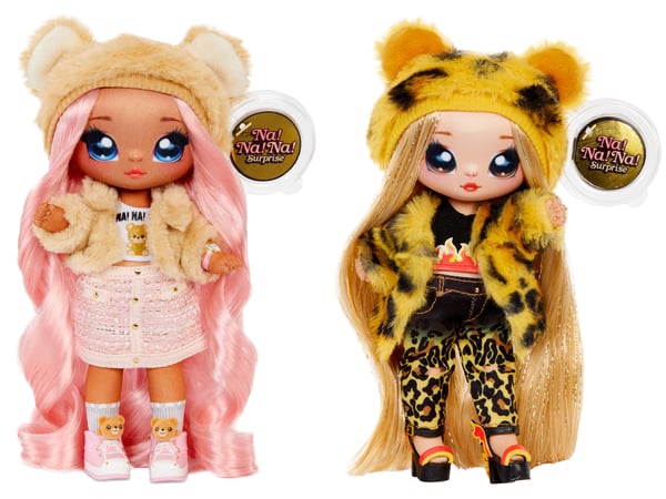 Na! Na! Na! Surprise 3-in-1 Backpack Bedroom Series 2 Playset- Jennel Jaguar