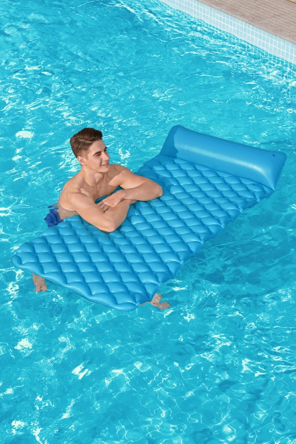 Bestway 44020 pool- och badmadrass Grön, Rosa, Gul Vinyl