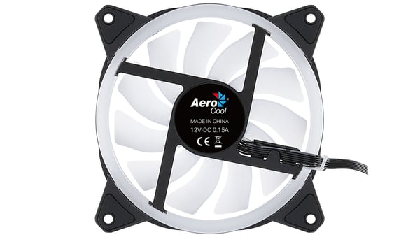 Aerocool Duo 12 Datorväska Fan 12 cm Svart