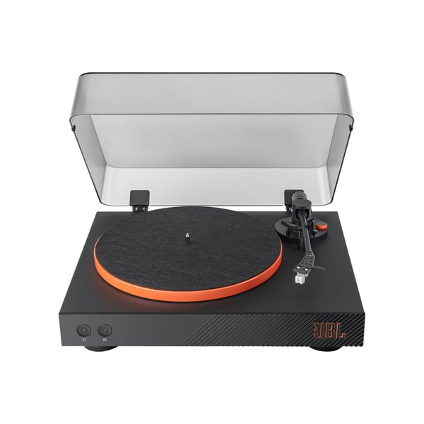 JBL Spinner BT Bæltedrevet pladespiller Sort, Orange