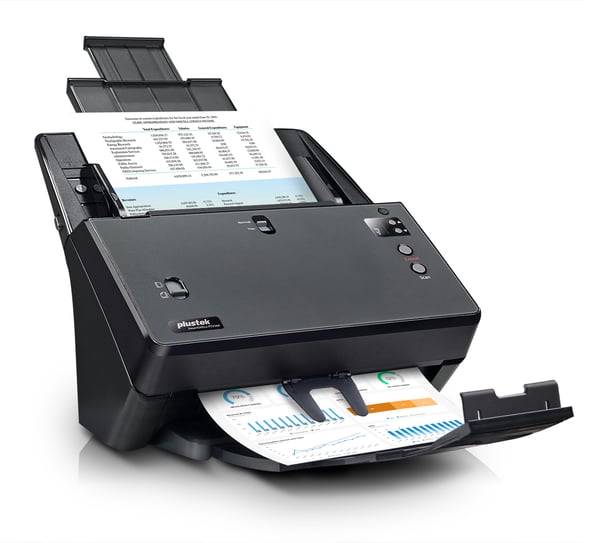 Plustek SmartOffice PT2160 ADF-scanner 600 x 600 dpi A3 Sort