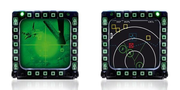 Thrustmaster MFD Cougar Pack Svart USB Joystick PC