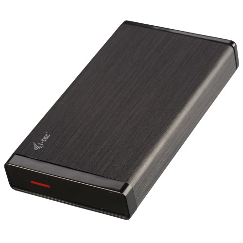 i-tec MYSAFE35U401 tallennusaseman kotelo HDD-kotelo Musta, Metallinen 3.5"