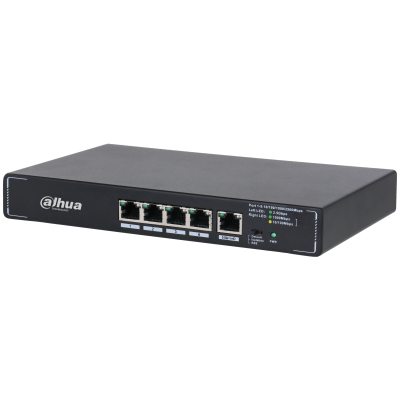 Dahua Technology SMG1005 verkkokytkin Hallitsematon 2.5G Ethernet (100/1000/2500) Musta