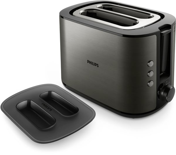 Philips Viva Collection HD2651/80 brödrostar 8 2 skivor 1050 W Titan