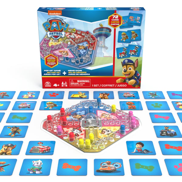 Games PAW Patrol Pop-Up Lautapeli Monilajinen
