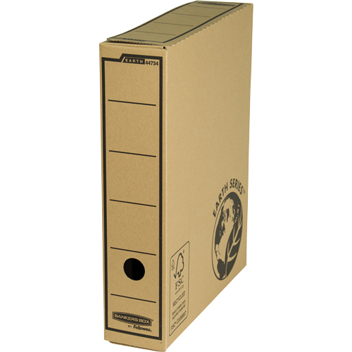 Fellowes 4473401 Förvaringslåda för mappar Kartong Brun