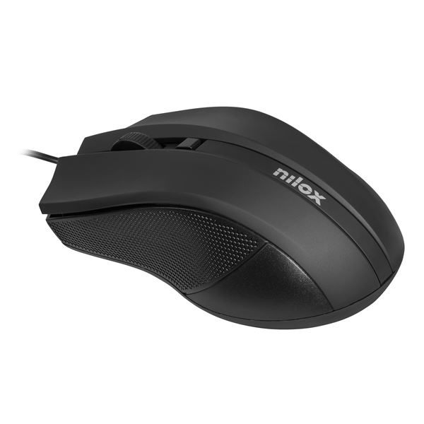 Nilox OTTICO hiiri Office Molempikätinen USB A-tyyppi Optinen 1600 DPI