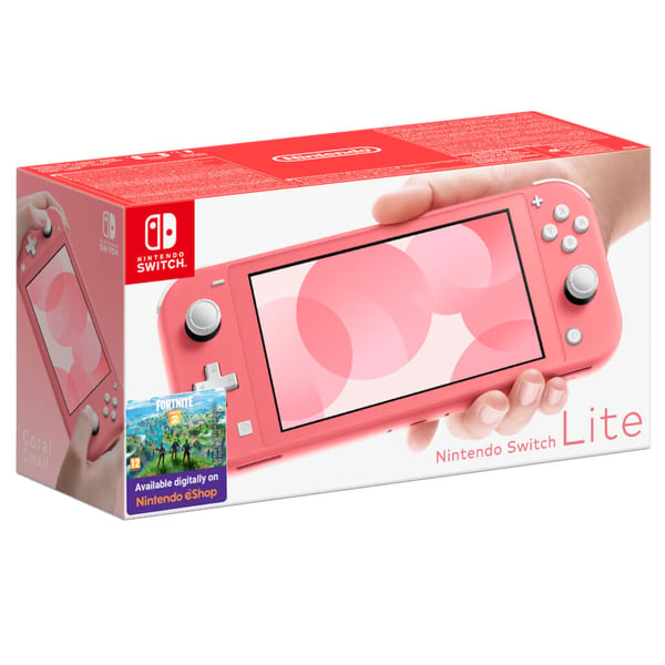 Nintendo Switch Lite (Coral) bärbara spelkonsoller 14 cm (5.5") 32 GB Pekskärm Wi-Fi Korall