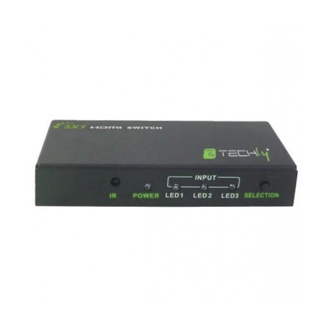 Techly IDATA-HDMI-4K31 bilddelare