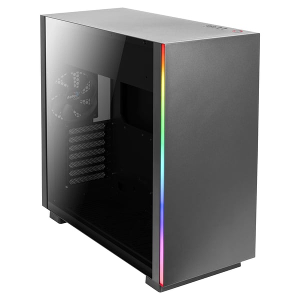 Aerocool Glo Midi Tower Sort