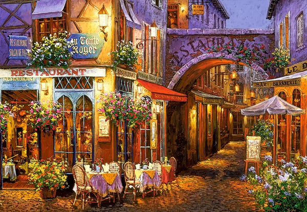 Castorland Evening in Provence Puslespil 1000 stk Kunst