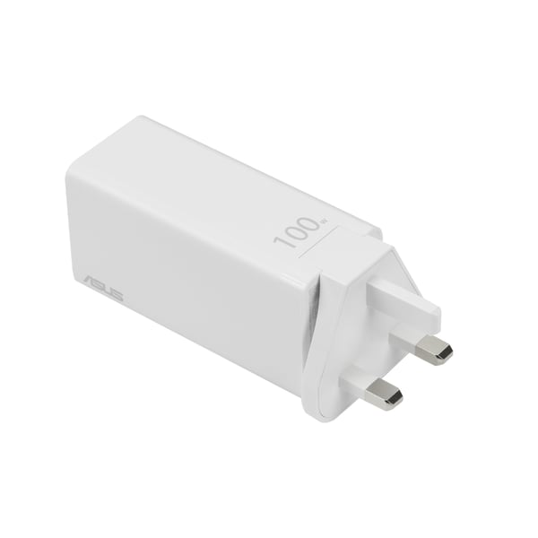 ASUS 90XB07IN-BPW010 strømadapter og vekselret Indendørs 100 W Hvid