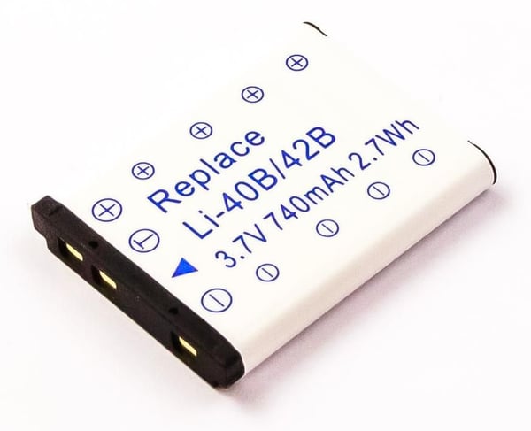 CoreParts MBD1054 batteri til kamera/videokamera Lithium-Ion (Li-Ion) 660 mAh
