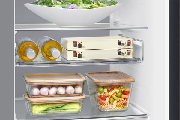Samsung RS80F66KBF side-by-side køle-fryseskab Fritstående 634 L Sort