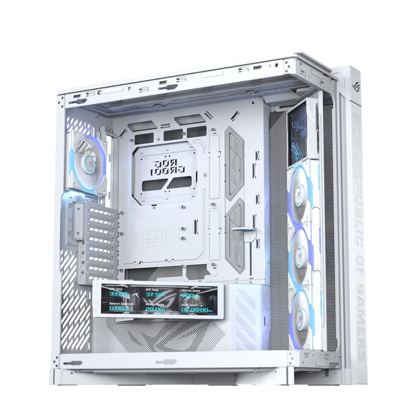 ASUS ROG CRONOX GR801 CURVE TG ARGB WHITE Midi Tower Vit